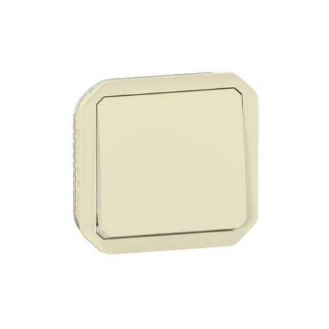 Interrupteur ou va-et-vient 10ax beige composable Plexo - Sable Legrand