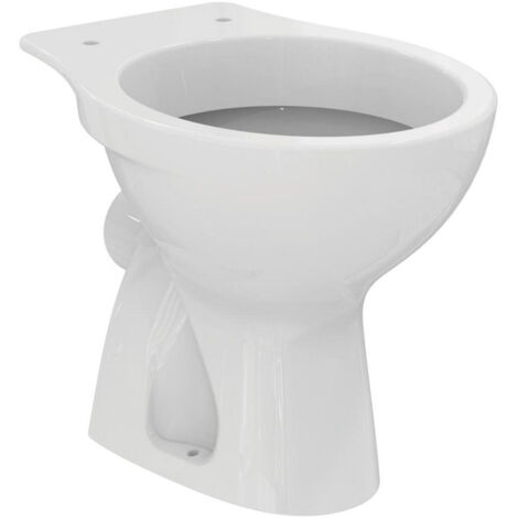 Porcher – Cuvette WC au sol P022201 – Sortie horizontale – Porcelaine vitrifiée blanche – Hauteur 395mm – Largeur 360mm – Usage collectif (1/2)