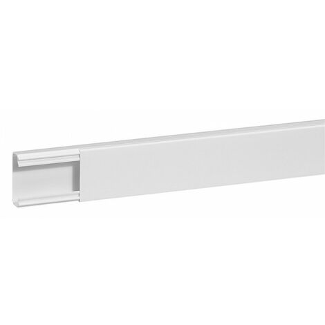 Goulotte de distribution 60x25mm – Conduit électrique pour installations en intérieur – Montage facile – Compatible avec accessoires Legrand