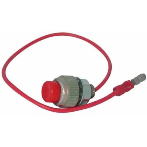 Contacteur Poussoir De Masse à Visser Pour Mise à L'arrêt Du Moteur Adaptable Pour Kaaz, Tanaka, Etc. ( Universel )