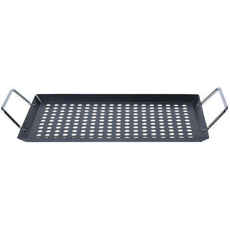 Grille Pour Barbecue Avec Anses 30x20cm