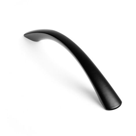 REI – Lot de 4 poignées de meuble 128 mm en aluminium tropicalisé – Finition noire mate – Installation facile avec vis incluses