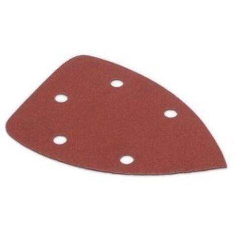 Lot De 5 Patins Triangulaires Auto-agrippants - Grain 40 - 140x140x80 Mm - Kreator