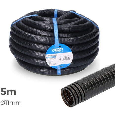 Gaine Préfilée Extérieure 11mm M-16 5m Protection électrique Robuste Pour Extérieur - Edm