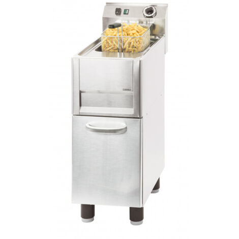 Friteuse professionnelle électrique vidange sur coffre - 13 Litres - Casselin
