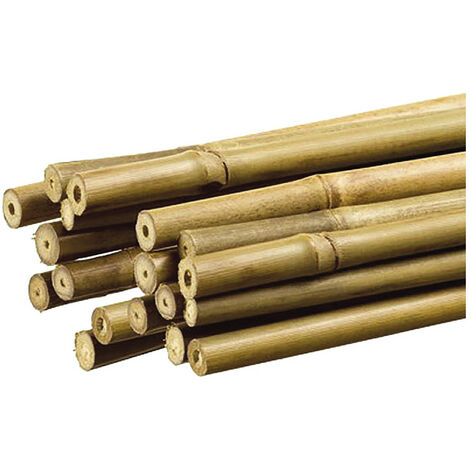 Tuteur décoratif en bambou naturel 1,20m – Diamètre 1,1cm – Pour décoration intérieure et extérieure – Diviseur d'espace – Jardibricodeco (1/2)