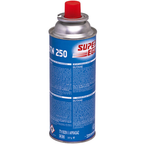 Cartouche Gaz Butane 227g Recharge Pour Cuisinière Compacte - Super Ego (1/2)