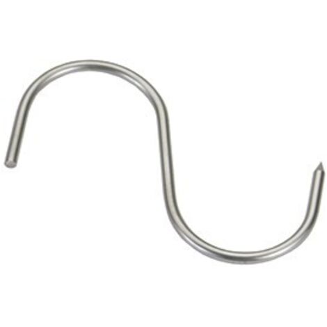 Crochets De Boucher Sauvic Acier Inoxydable 18/8, 12 Cm - Sauvic (1/2)