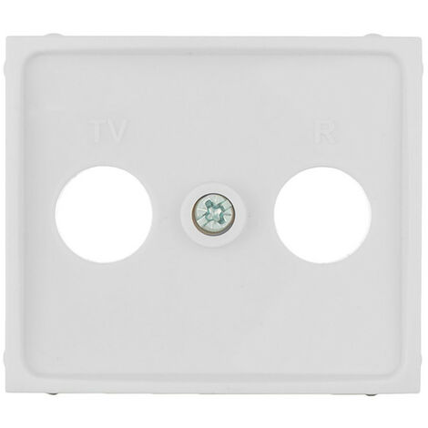 Cache Pour Prise Antenne Tv / R Couleur Blanche S.europa Solera Erp47tlv