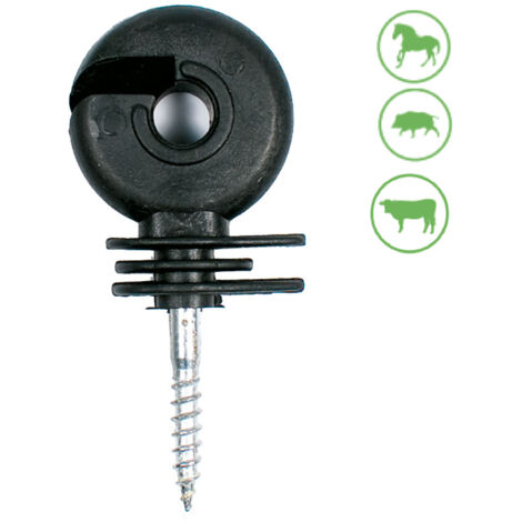 Isolateurs Pastormatic Dfv-4 (x25) Isolation Robuste Pour Clôture électrique à Visser - Pastormatic (1/3)