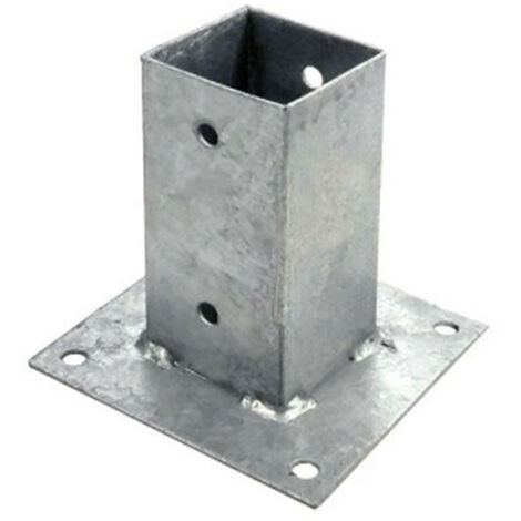 Ancre Carrée Faura 7x7cm Fixation Robuste Pour Poteaux Bois - Faura (1/2)