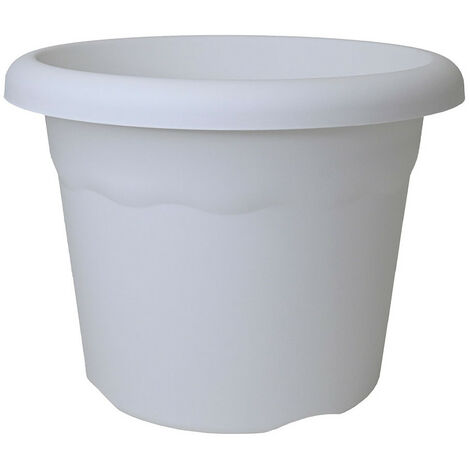 Pot Injection Blanc ø26cm Plastiken - Plastiken (1/2)