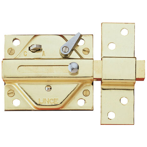 Serrure Traditionnelle 2930 Laiton Fini Fer 92930hl Lince - LINCE