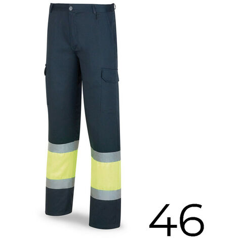 Pantalon Travail Bicolore Hv Haute Visibilité, Confort Et Durabilité - Marca (1/2)