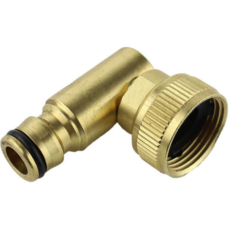 Adaptateur De Vanne Waterstop - Filetage 3/4" Femelle Vers Mâle, Connecteur D'eau Robuste Pour Robinet Externe