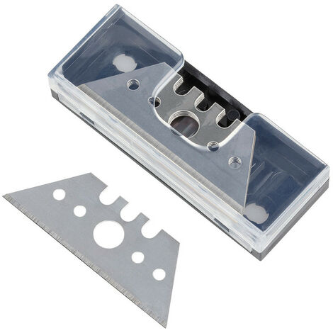 Wolfcraft – Pack de 5 lames trapézoïdales professionnelles 0,50x52mm – Coupe précise pour matériaux variés – Longévité optimale
