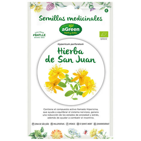 Sachet de graines de millepertuis "médicinales" eco 857013BOLSH Agreen (1/2)
