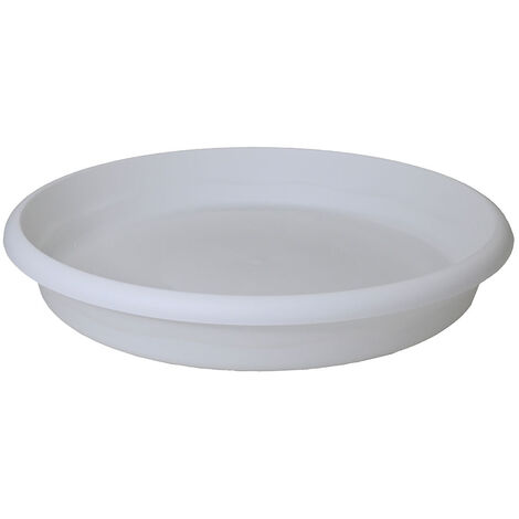 Plaque Dinjection Pour Terra Pot ø26cm Plastiken Blanc - Plastiken (1/2)