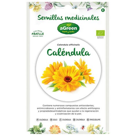 Sachet de graines de souci éco "médicinales" 857002BOLSH Agreen