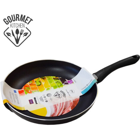 Poêle Antiadhésive 30cm Revêtement Antiadhésif Durable, Tous Feux - Gourmet Kitchen