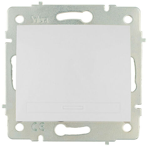 Commutateur/Interrupteur 10ax 250v 83x81mm Solera Erp02qc