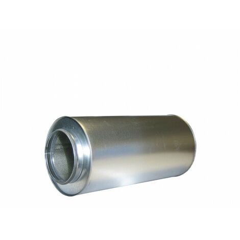 Atlantic – Piège à son galva Ø160 mm – Longueur 0.6 m pour réduction bruit VMC – Installation intérieure/extérieure - AGR-533998 (1/4)