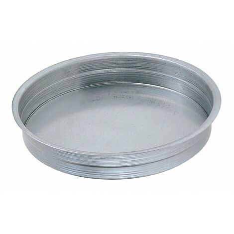 Atlantic – Bouchon mâle en acier galvanisé – diamètre 80 mm – pour réseaux aérauliques tertiaires – bouchage de conduits