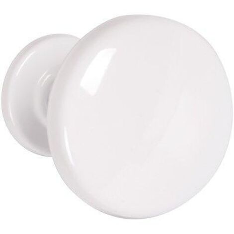 Patère 1 tête acier Blanche GODONNIER 841901