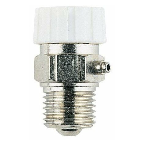 Watts – Purgeur chauffage central automatique à disque 1/4 – Laiton nickelé – Mécanisme clapet à bille – Diamètre 08 x 13 mm (1/3)