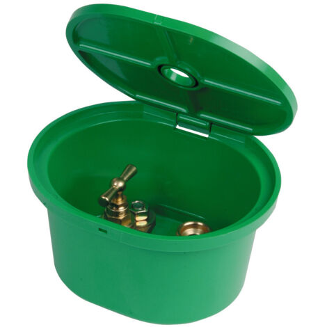 Nicoll – Bouche d'arrosage 20x27 – Robinet maraîcher pour points d'eau enterrés – Pose murale possible – Compatible avec terrains accidentés