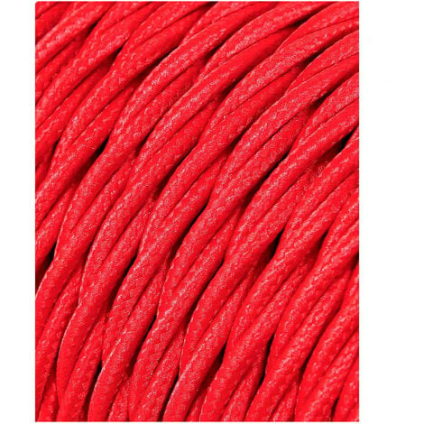 Câble hifi 2x0,75mm² rouge/noir 25m - DEBFLEX