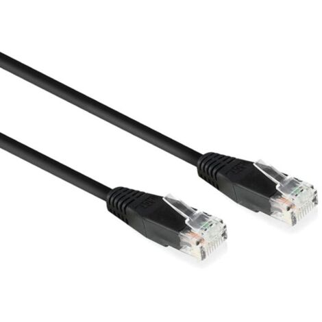 Câble Réseau Utp Cat6 - Cuivre - Noir - 0.9 M (1/3)