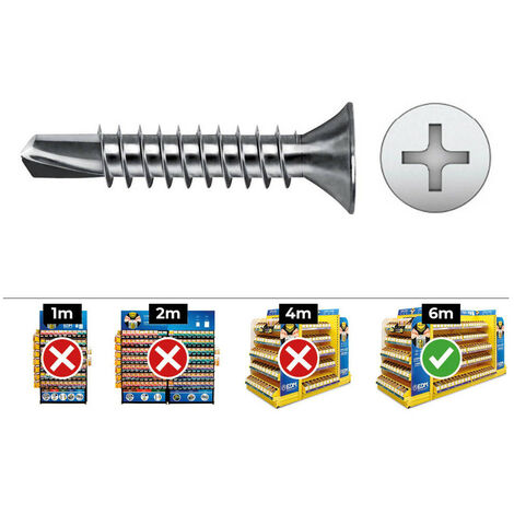 Vis autofiletante Celo self tapping argent 3 9x19 mm (1/3)