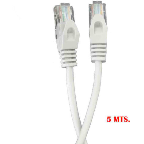Câble Réseau Utp Cat5e Edm 5m Câble Réseau Utp Cat5e De 5 Mètres - Edm (1/2)