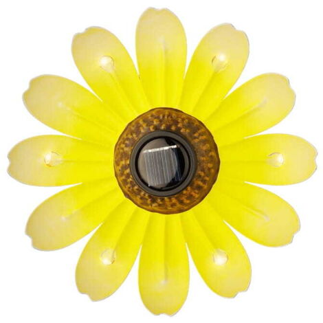 Fleur solaire couleurs assorties ø14x4cm (1/5)