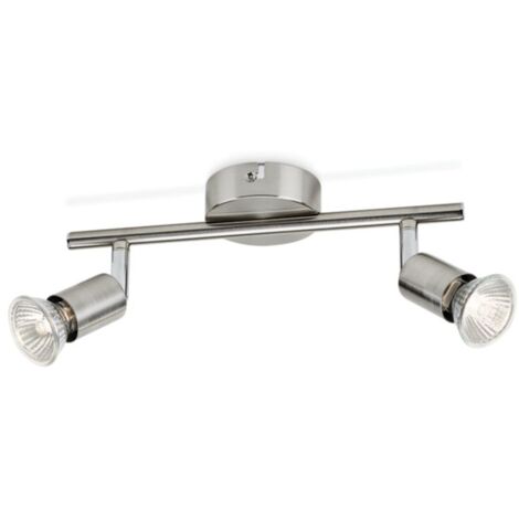 Bande 2 éléments Mod. Limbali Gu10 28.5x10x15.5cm Philips (1/4)
