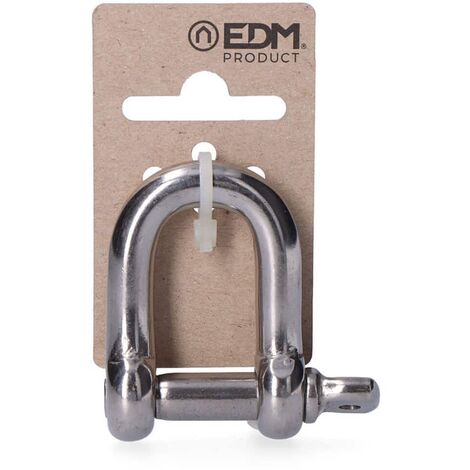 Manille Inox 10mm Edm Résistance Marine Aisi 316 - Edm