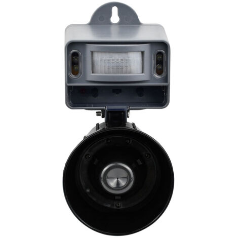 Répulsif sonore d'oiseaux avec flash – Fonctionnement automatique ou par détecteur de mouvement – Protection extérieure continue – Éloigne les oiseaux indésirables – Weitech (1/6)