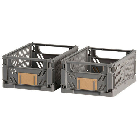 Boîte De Rangement Pliable 2Pcs Set 17X12.5X7Cm