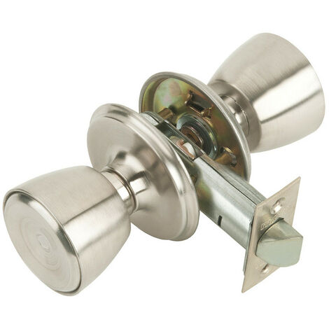 Serrure MCM avec bouton pour porte de passage 510-4-4-70 (1/3)