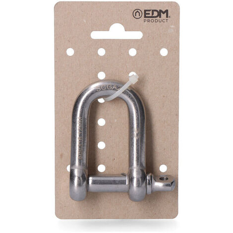 Manille en acier inoxydable AISI316 EDM 12 mm 1/2"