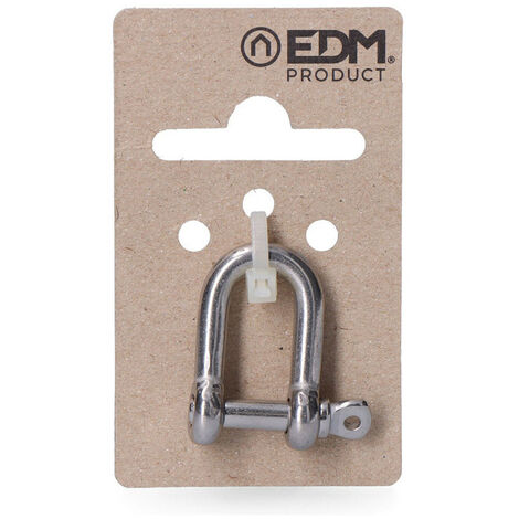 Manille en acier inoxydable AISI316 EDM 5mm 3/16"