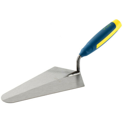 Bellota – Truelle Madrid en tôle d'acier traitée – Poignée bi-matière ergonomique – Lame flexible pour finition de qualité – 103 x 297 x 100 mm