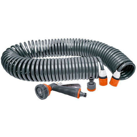 Kit Tuyau Spirale Edm 15m Arrosage Jardin Compact Et Pratique - Edm (1/6)