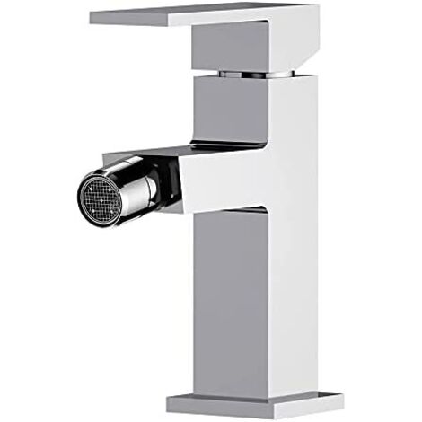 edm Getaria robinet monocommande argenté pour bidet (1/5)