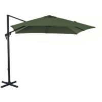 Parasol Carre Roma 3x4 M Kaki Parasol Carre Roma 3x4 M Kaki