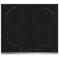 Brandt – Plaque induction 4 foyers 3,6 kW – 1 zone Ø 21 cm – 10 niveaux de puissance – Fonction Ultraboost et Boil – Commandes sensitives