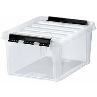 Boite transp 8l av clips 34x25x16cm ref 3482070