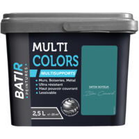 Batir Multicolors Peinture Multisupports Satin Soyeux 2.5l - Batir