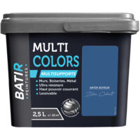Batir Multicolors Peinture Multisupports Satin Soyeux 2.5l - Batir